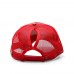Glitter Ponytail Baseball Cap Messy Bun Maker Hats Snapback Hat Girls Sports Cap  eb-50916358